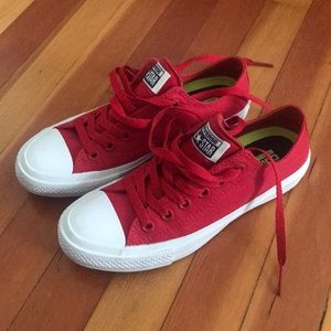 Customized Chuck Taylor Converse in Casino (Red)